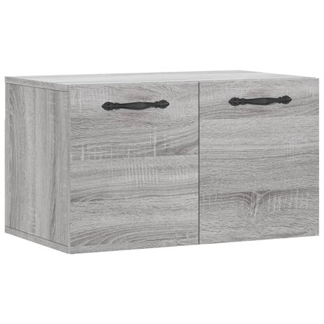 Wandkast 60x36,5x35 cm bewerkt hout grijs sonoma eikenkleurig 2