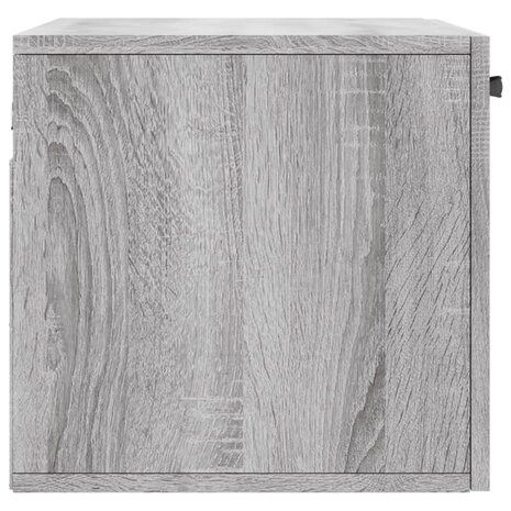 Wandkast 60x36,5x35 cm bewerkt hout grijs sonoma eikenkleurig 7