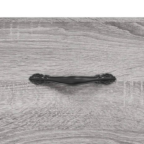 Wandkast 60x36,5x35 cm bewerkt hout grijs sonoma eikenkleurig 9