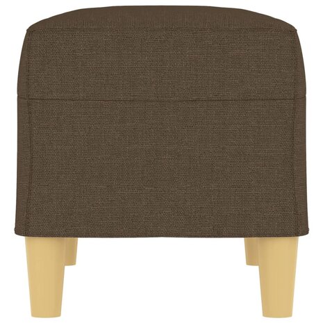 Bankje 70x35x41 cm stof bruin 4