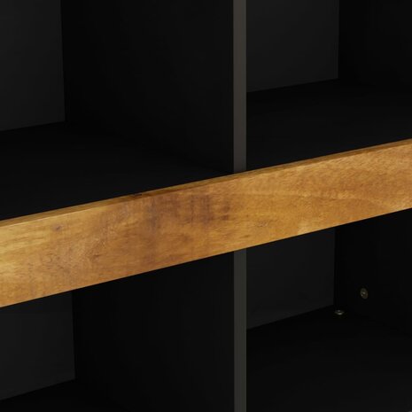 Bijzetkast 85x33x75 cm massief mangohout 8