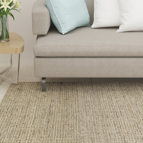 Sisalmat voor krabpaal 66x350 cm taupe 1