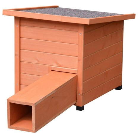 @pet Egelhuis XL 53x65x52cm Hout Bruin 1