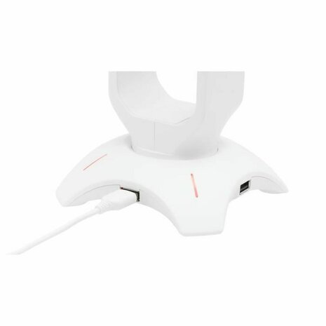 Ondersteuning voor Gaming Koptelefoon The G-Lab K-STAND RADO Wit 5
