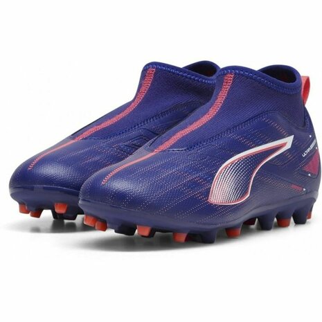 Voetbalschoenen Puma Ultra 5 Match+ Ll Mg Paars - Maat: 38.5 4
