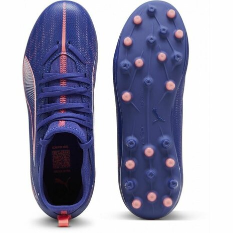 Voetbalschoenen Puma Ultra 5 Match Mg Paars - Maat: 38.5 3