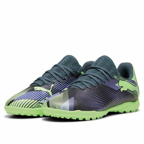 Voetbalschoenen Puma Future 7 Play Tt Paars Groen - Maat: 37.5 4