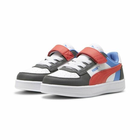 Puma Caven 2.0 Block Cool Wit Grijs - Maat: 30 6