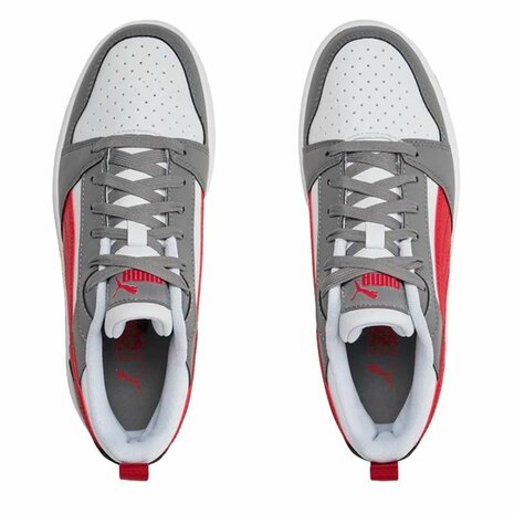 Puma Rebound V6 Grijs - Maat: 37 4