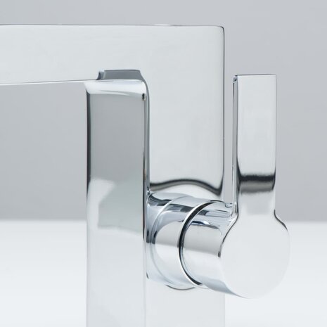 SCHÜTTE LED-wastafelmengkraan met watervaluitloop ORINOCO chroom 7