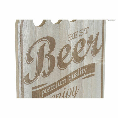 Wanddecoratie DKD Home Decor MDF Bier (25 x 1 x 55 cm) 2
