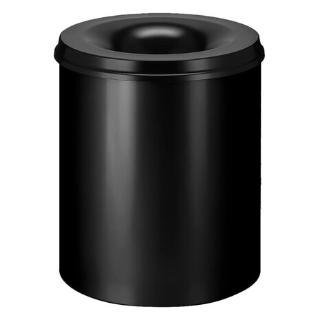 V-Part Prullenbak zelfdovend 80 L zwart 1