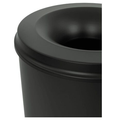 V-Part Prullenbak zelfdovend 80 L zwart 2