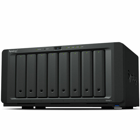 Netwerkopslag NAS Synology DS1821+ Zwart AMD Ryzen V1500B 4