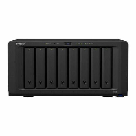 Netwerkopslag NAS Synology DS1821+ Zwart AMD Ryzen V1500B 5