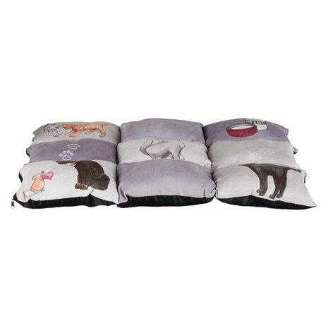 Hondenbed Trixie Grijs 55 × 45 cm Patchwork 2