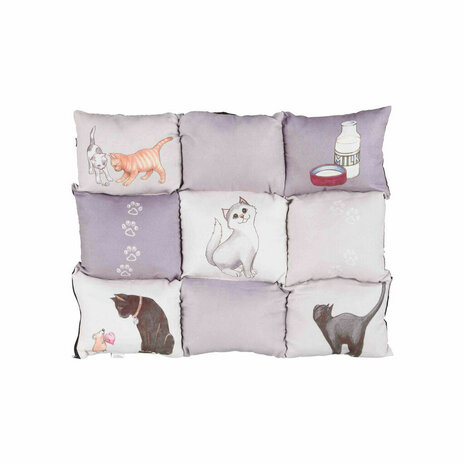 Hondenbed Trixie Grijs 55 × 45 cm Patchwork 3