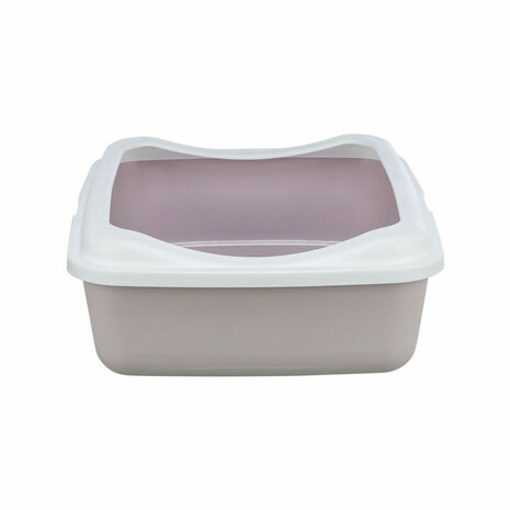 Kattenbak Trixie Classic Wit Lila Plastic 37 × 15 × 48 cm 1