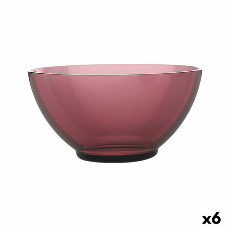 Kom Luminarc Alba Terra cotta Glas 500 ml (6 Stuks) 1