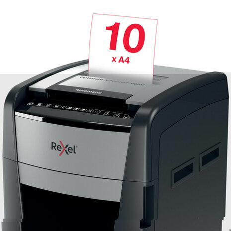Papierversnipperaar Microsnippers Rexel AutoFeed+ 600M 4