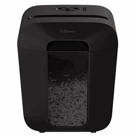 Papierversnipperaar Microsnippers Fellowes LX45 17 L 4 x 37 mm 8 Vellen Zwart 1