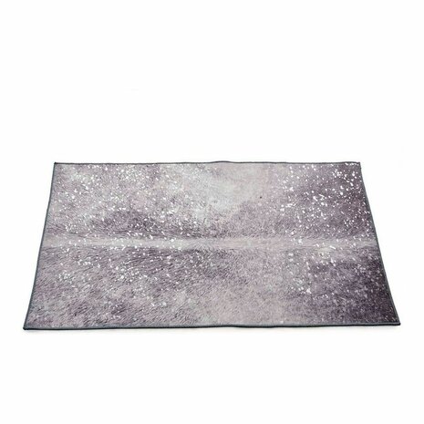 Tapijt 100 x 150 cm Wit Grijs 1
