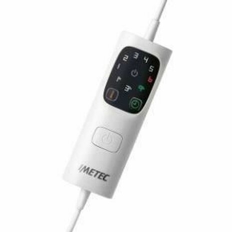 Elektrische Deken IMETEC 16728 Wit Stof 7