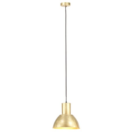 Hanglamp rond 25 W E27 28,5 cm messingkleurig 4