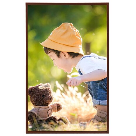 Fotolijsten 3 st voor tafel 13x18cm MDF bronskleurig 3