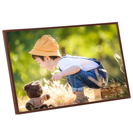 Fotolijsten 3 st voor tafel 13x18cm MDF bronskleurig 4
