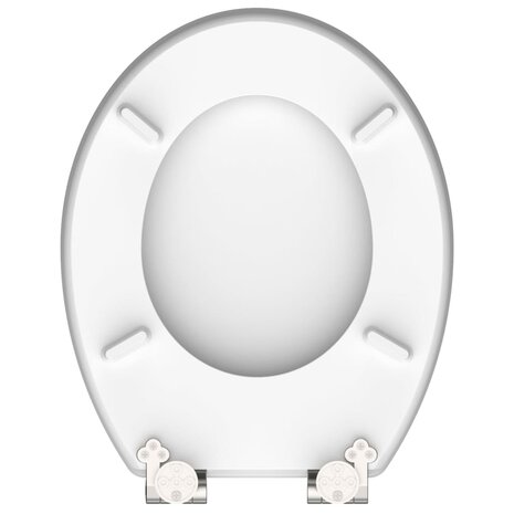 SCHÜTTE Toiletbril met soft-close BLUE WOOD MDF hoogglans 4