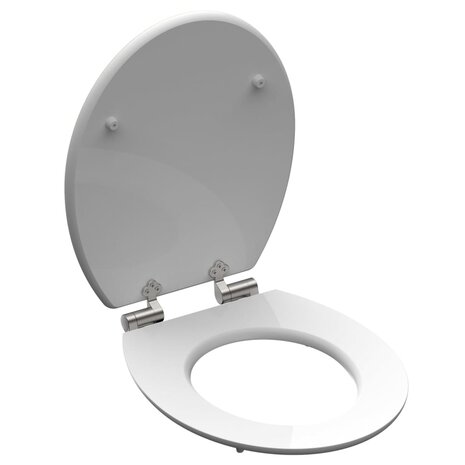 SCHÜTTE Toiletbril met soft-close OASIS MDF hoogglans 4
