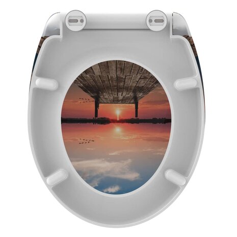 SCHÜTTE Toiletbril met soft-close quick-release SUNSET SKY 5