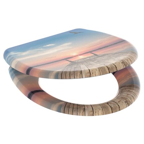 SCHÜTTE Toiletbril met soft-close quick-release SUNSET SKY 6