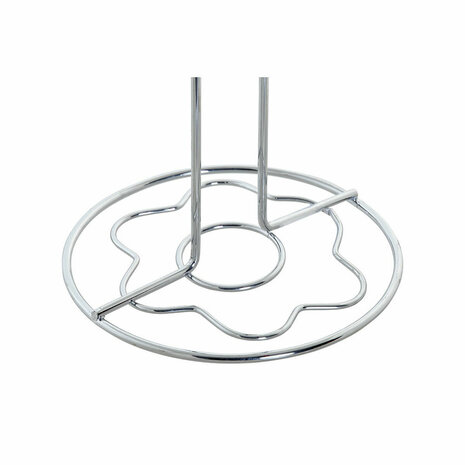 Toiletrolhouder DKD Home Decor Zilver Metaal Verchroomd (14 x 14 x 55 cm) 2
