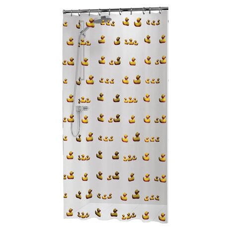 Sealskin Douchegordijn Duckling 180x200 cm geel 2