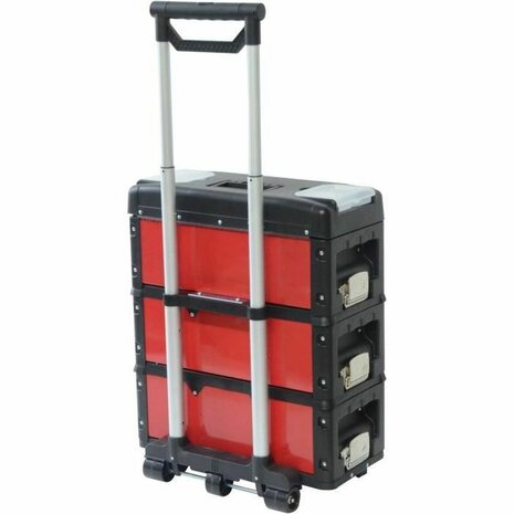 Gereedschapstrolley Defpro Modulair Stapelbaar 3 Onderdelen 4