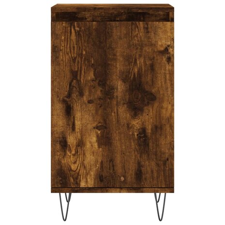 Dressoir 40x35x70 cm bewerkt hout gerookt eikenkleurig 5