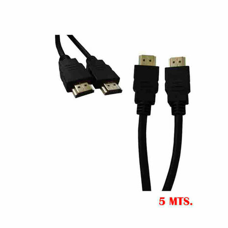 HDMI-Kabel EDM 51233 Zwart 2