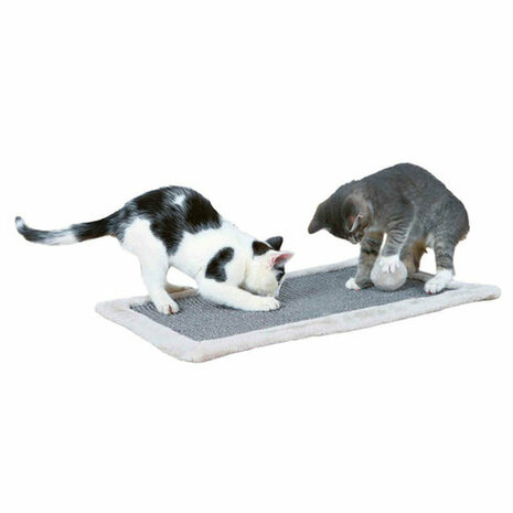 Krabpaal voor Katten Trixie Grijs Lichtgrijs Polyester Sisal EVA 55 × 35 cm 1