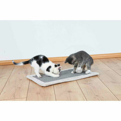 Krabpaal voor Katten Trixie Grijs Lichtgrijs Polyester Sisal EVA 55 × 35 cm 3