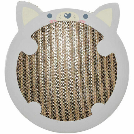 Krabpaal voor Katten Trixie Lichtgrijs Plastic 31 × 2,5 × 32,5 CM 6
