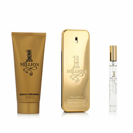 Parfumset voor Heren Paco Rabanne 1 Million EDT 3 Onderdelen 1