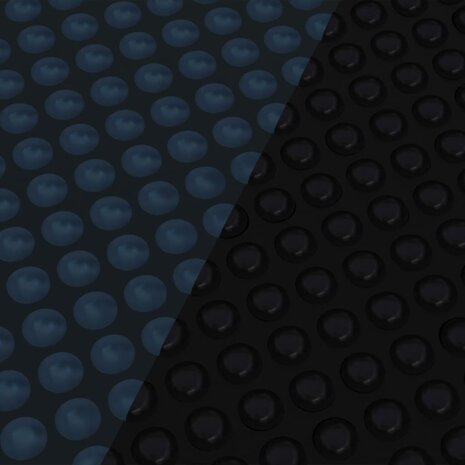 Zwembadfolie solar drijvend 356 cm PE zwart en blauw 4