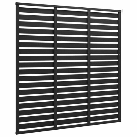 Schuttingpaneel 180x180 cm HKC zwart 2