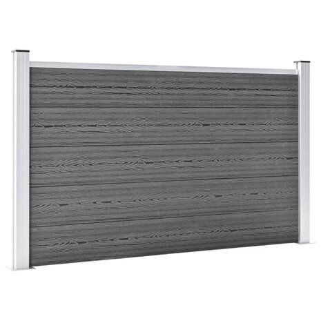 Schutting 699x106 cm HKC grijs 2