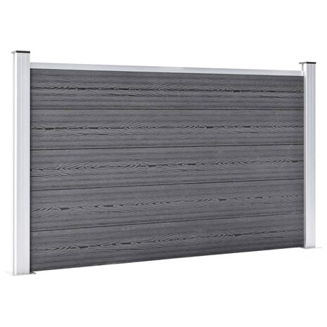 Schutting 872x106 cm HKC grijs 2
