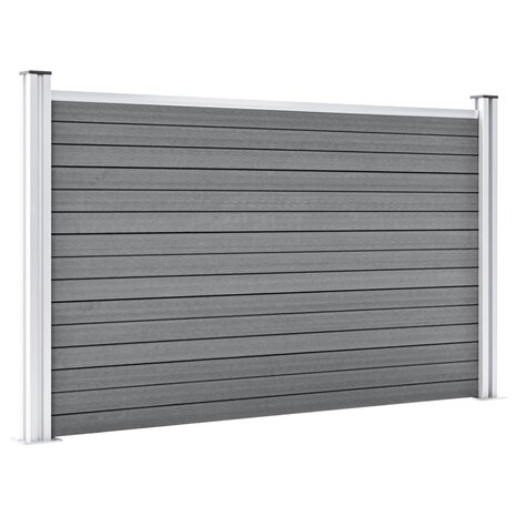 Schutting 872x106 cm HKC grijs 3