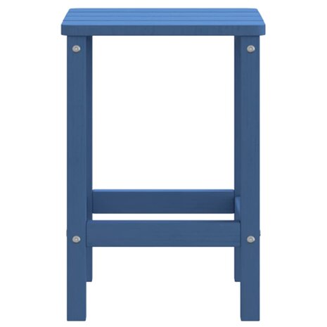 Tuintafel Adirondack 38x38x46 cm HDPE aquablauw 4
