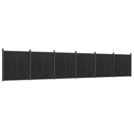 Schuttingpaneel 1045x186 cm HKC grijs 2